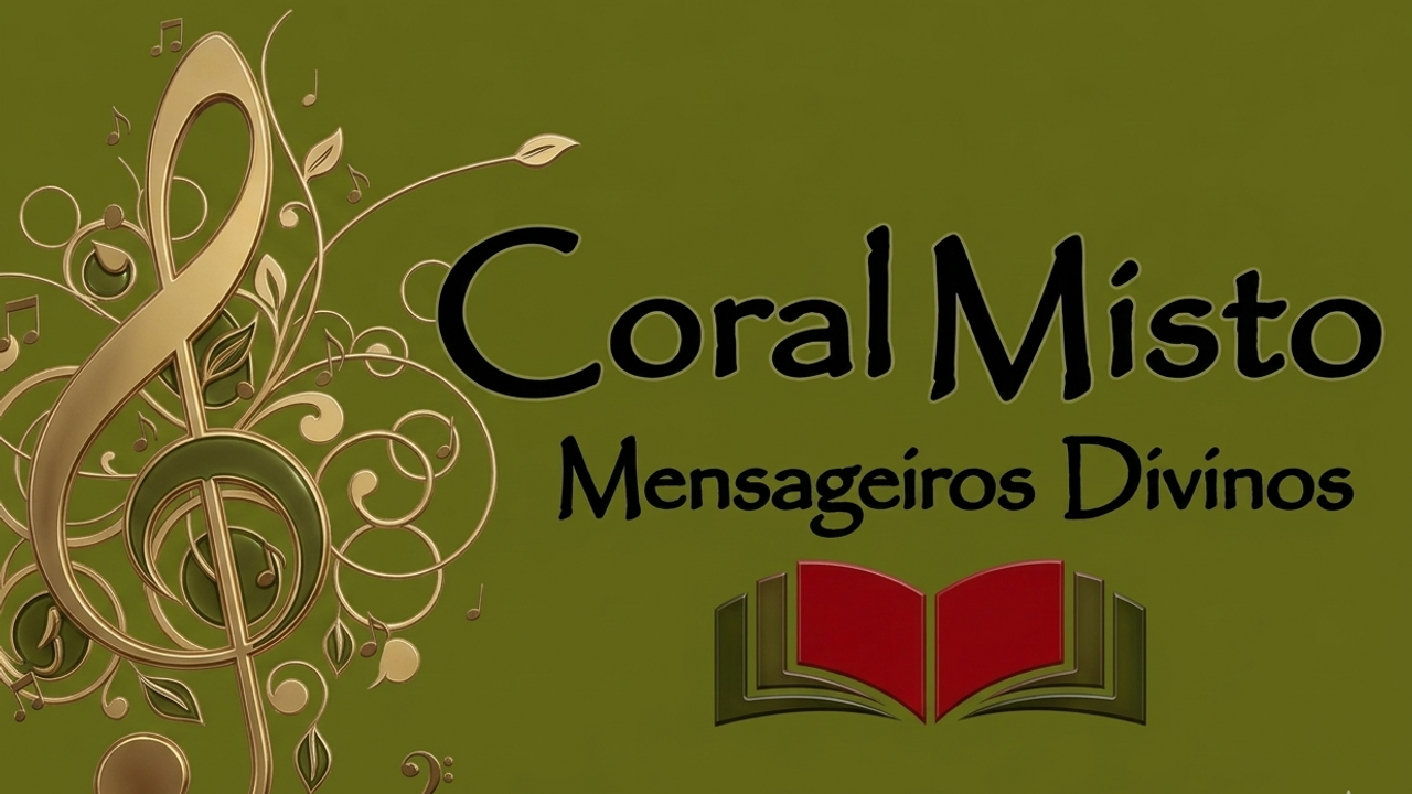 Coral Misto Mensageiros Divinos template preview