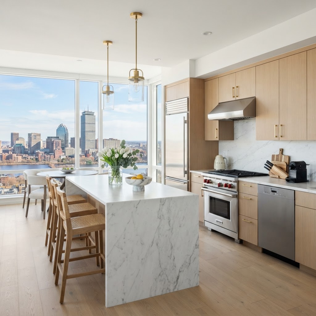 Luxury Boston high-rise residence