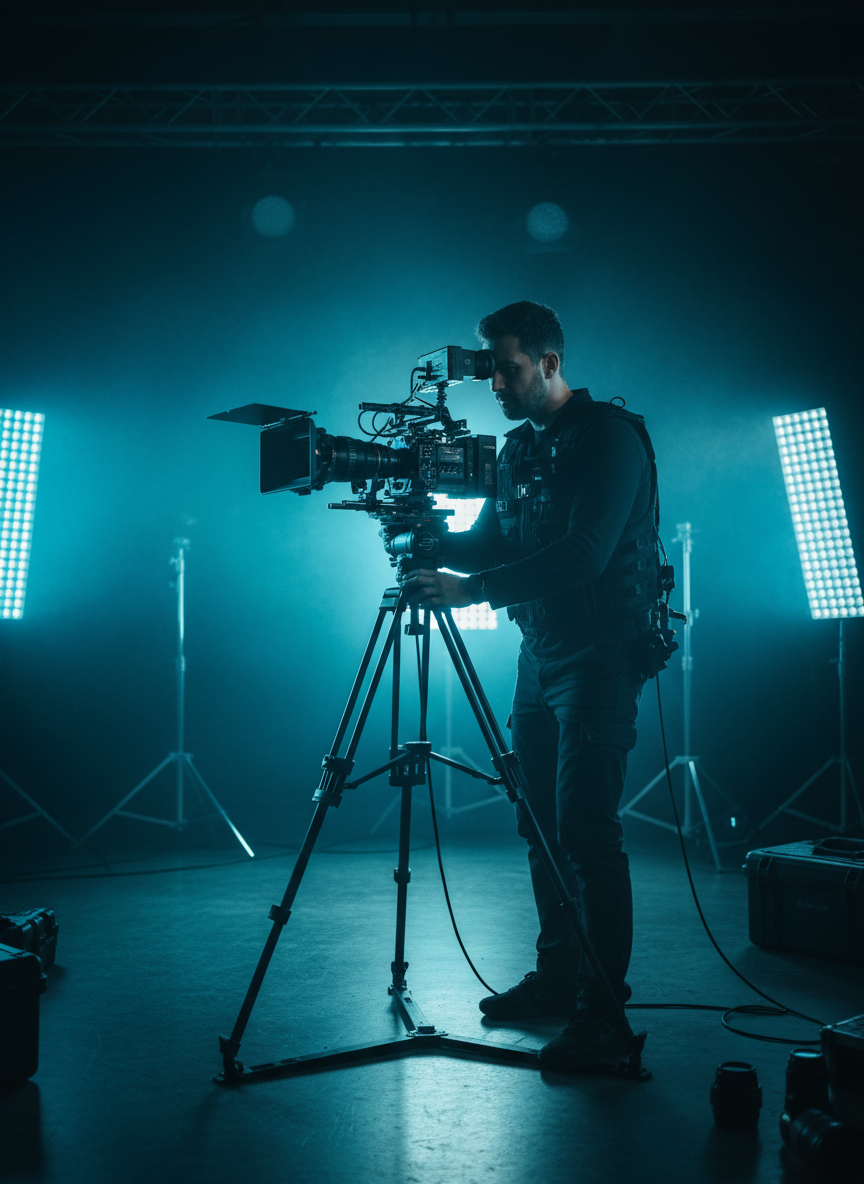 Videógrafo profissional da MA REC