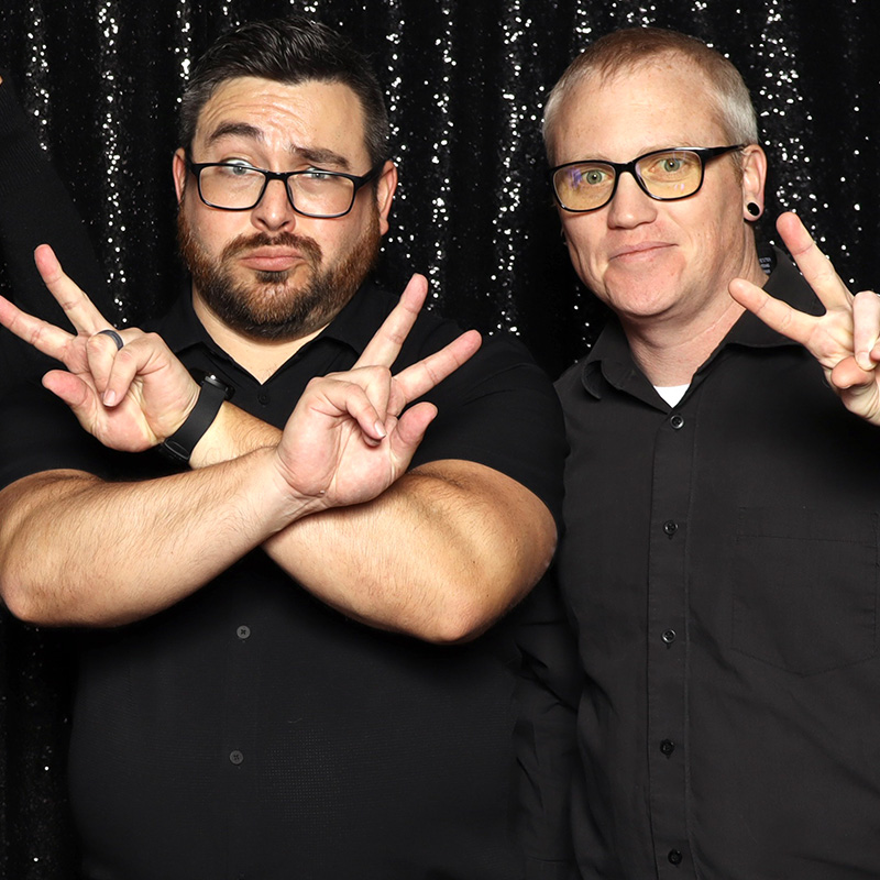 Dan and Bruce from Rejoice Booth team