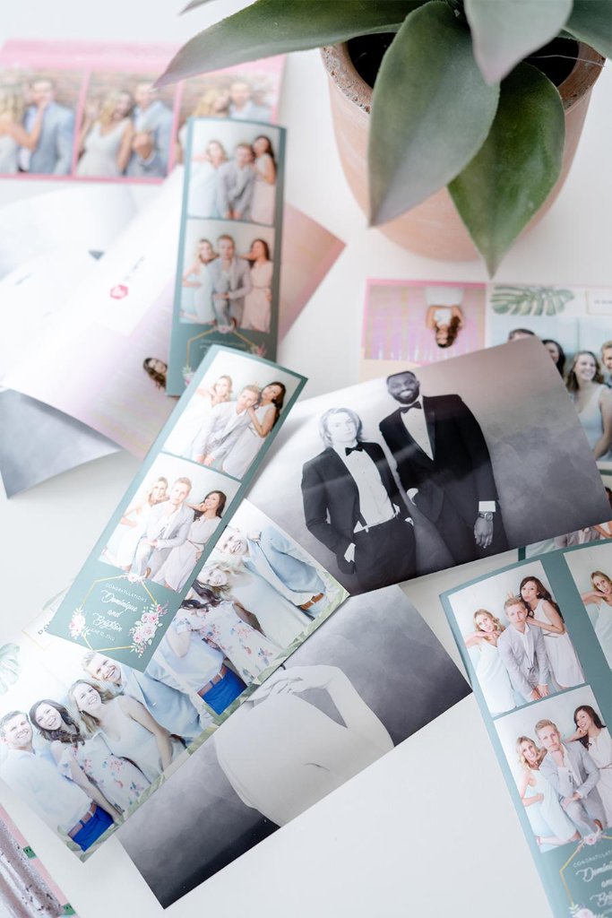 Prints photo booth memento