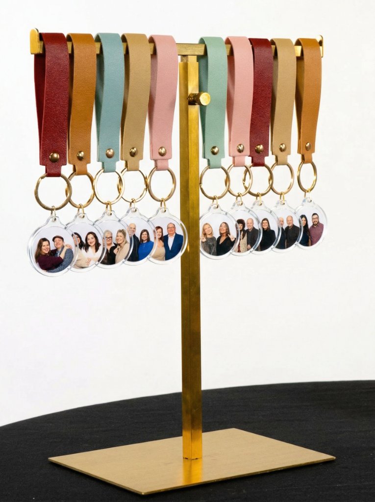 Keychains photo booth memento