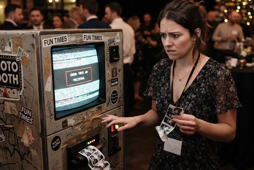 Cheap Photo Booths for Rent: What You're Actually Trading Away
