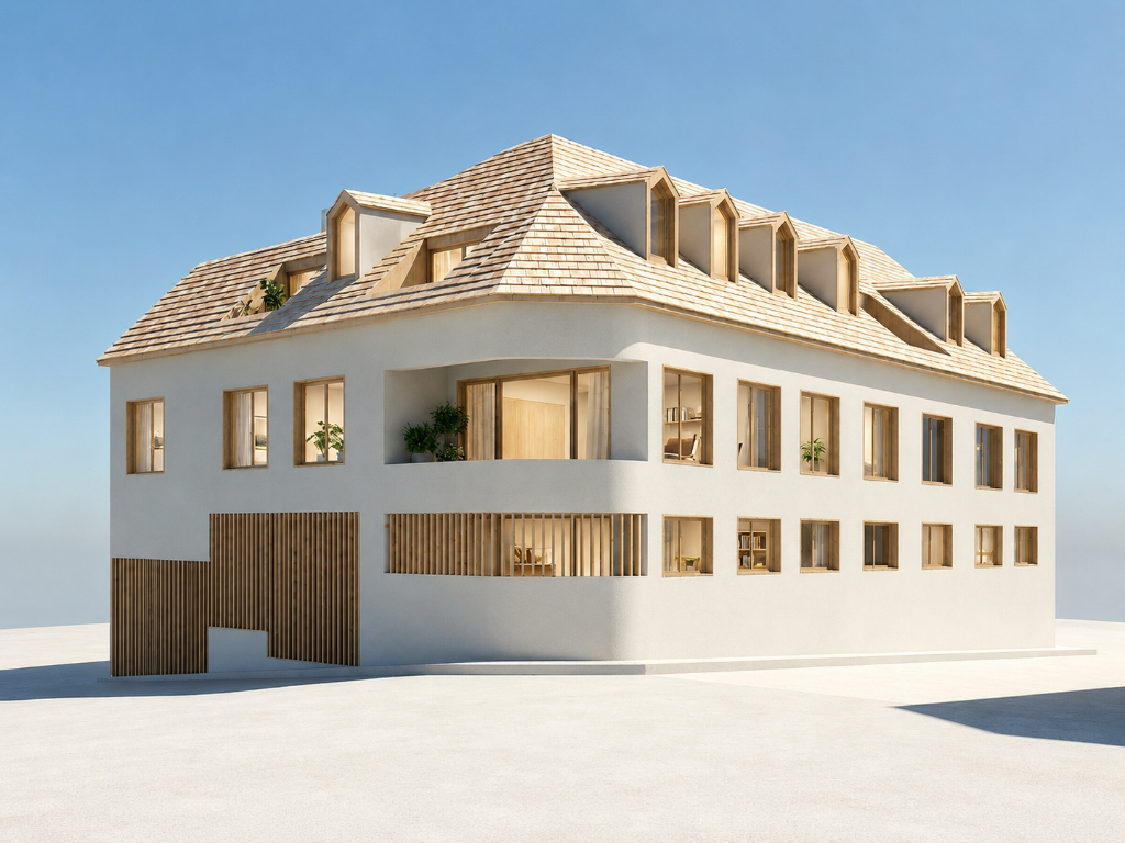 Fachada exterior – Luz diurna
