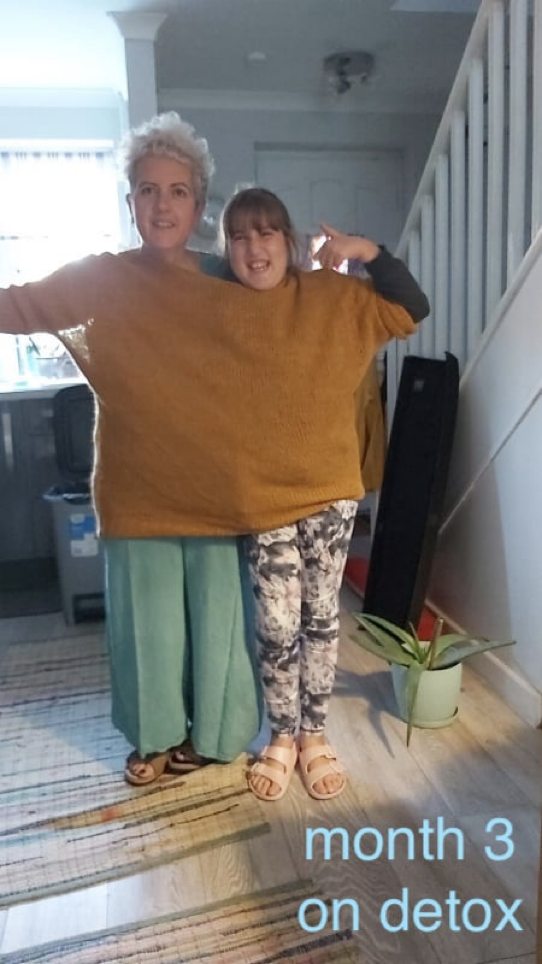 Within 3 months, I lost 24 kg and reversed metabolic syndrome and chronic fatigue. Hot flashes stopped the first week, quitting smoking felt effortless, and I never felt hungry. Now I look and feel decades younger. This experience has been invaluable for our whole family!