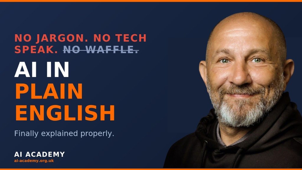 AI in Plain English — Phil Gee, AI Academy Southport
