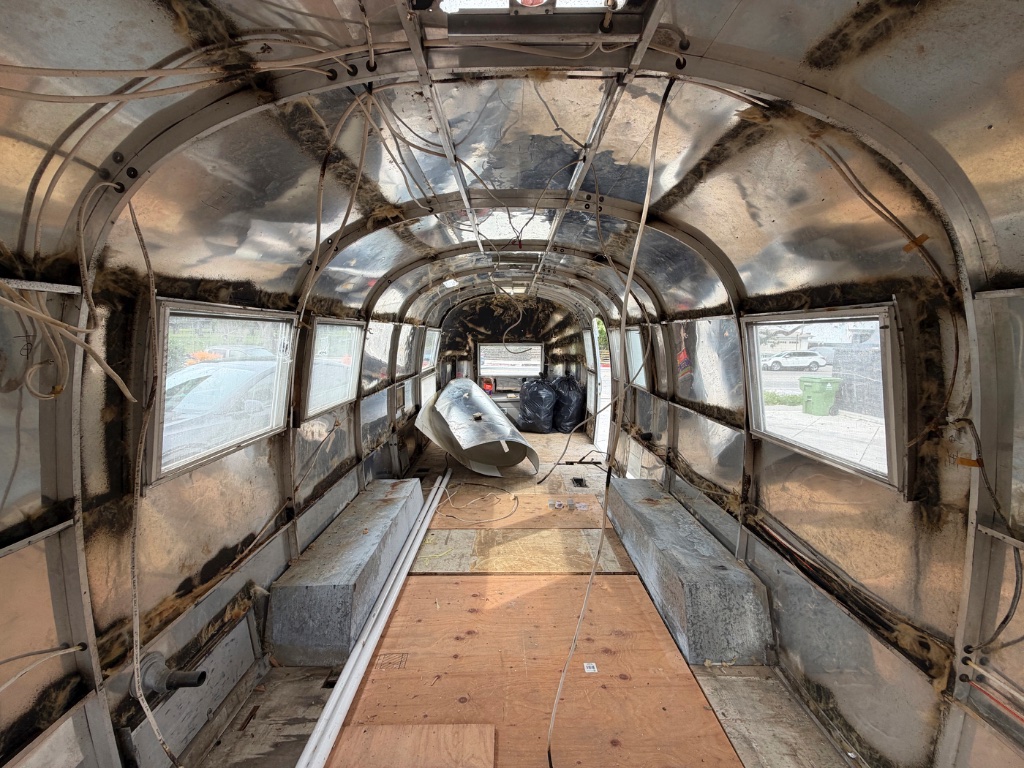 Interior skin removal — 2