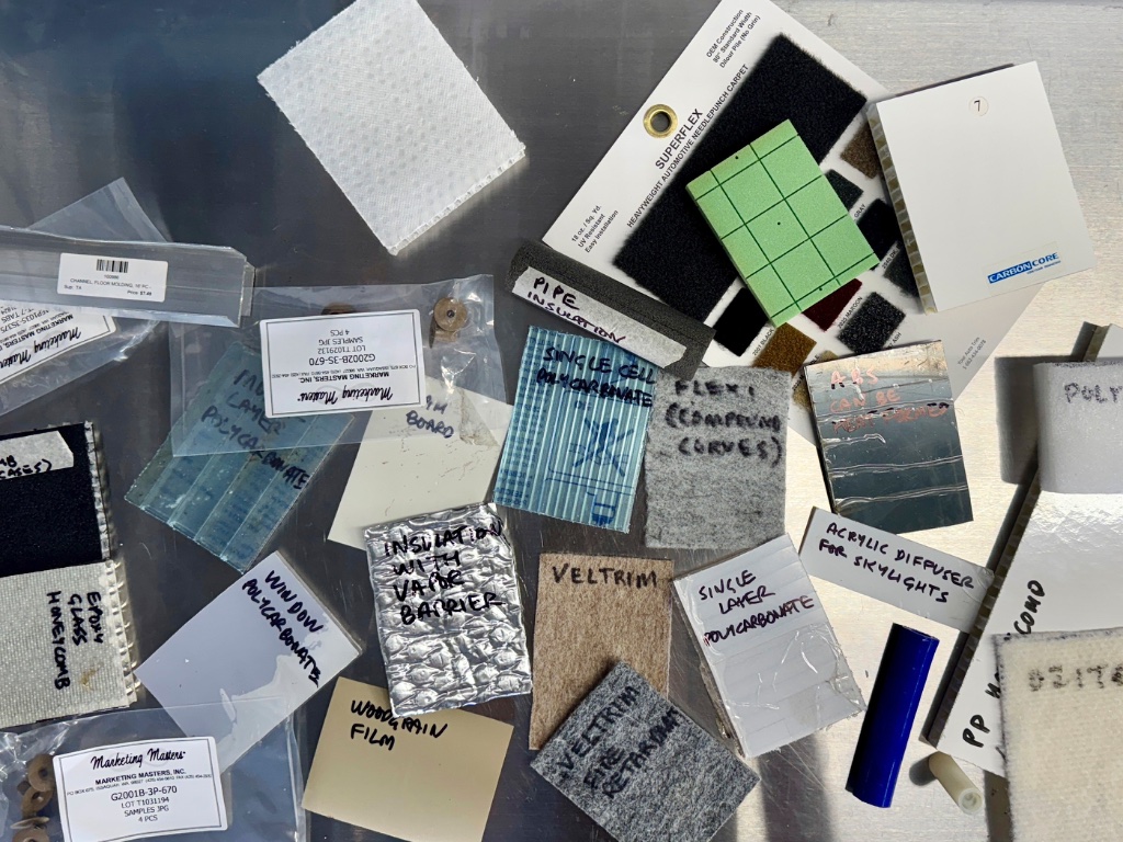 Materials samples