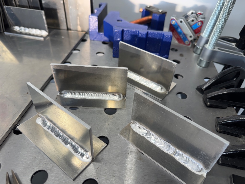 Beginning TIG welding — 2