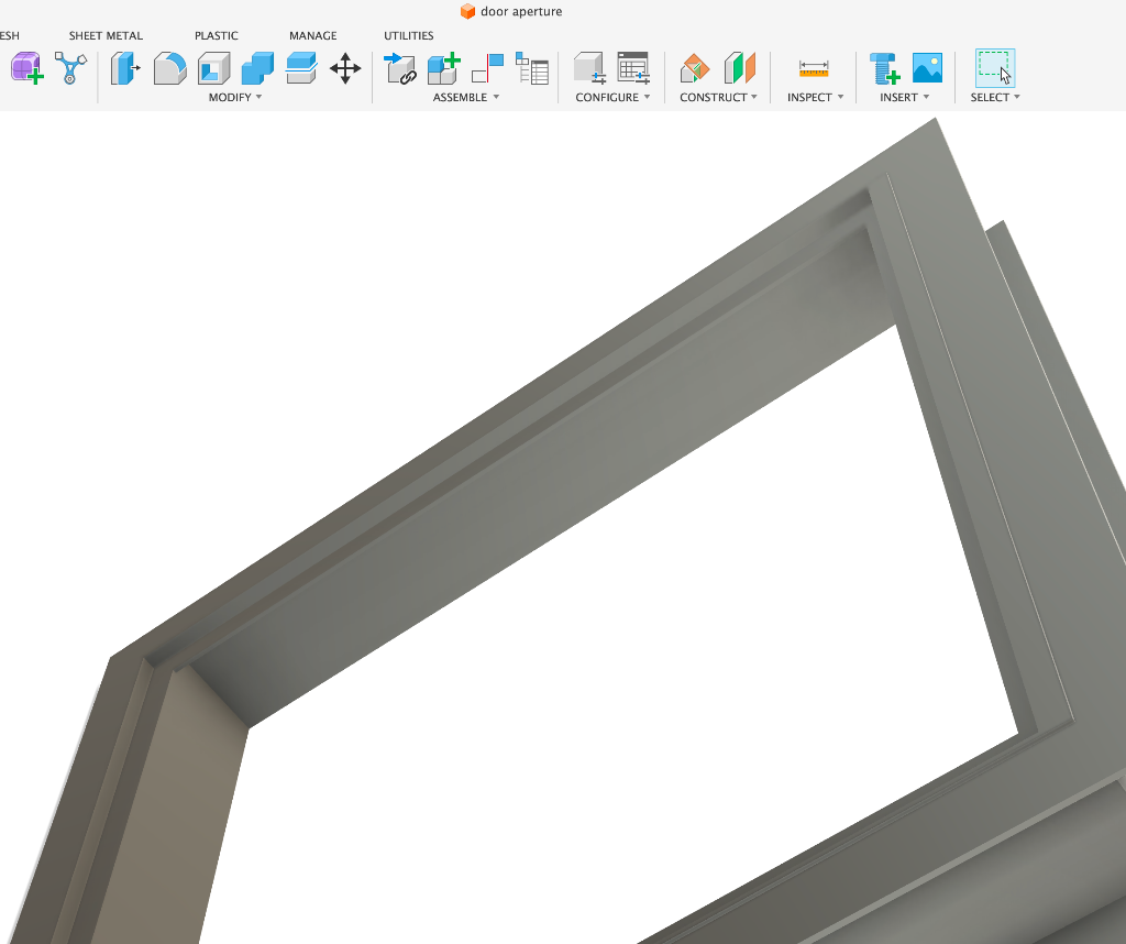 Prototype access hatch — 4
