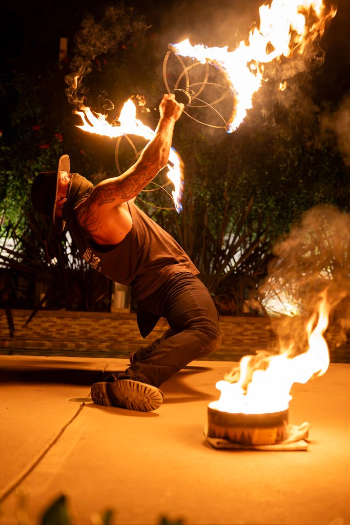 Fire show entertainment