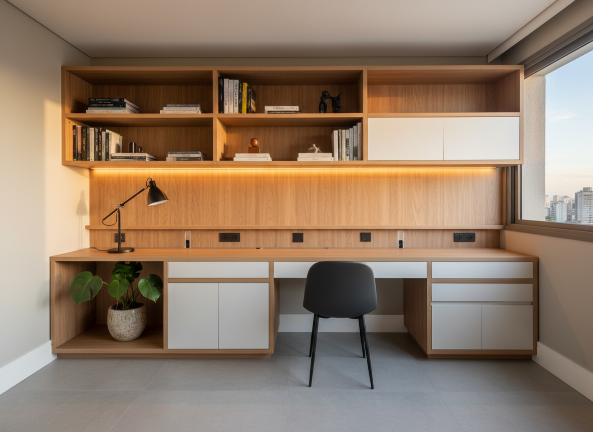 Home office planejado