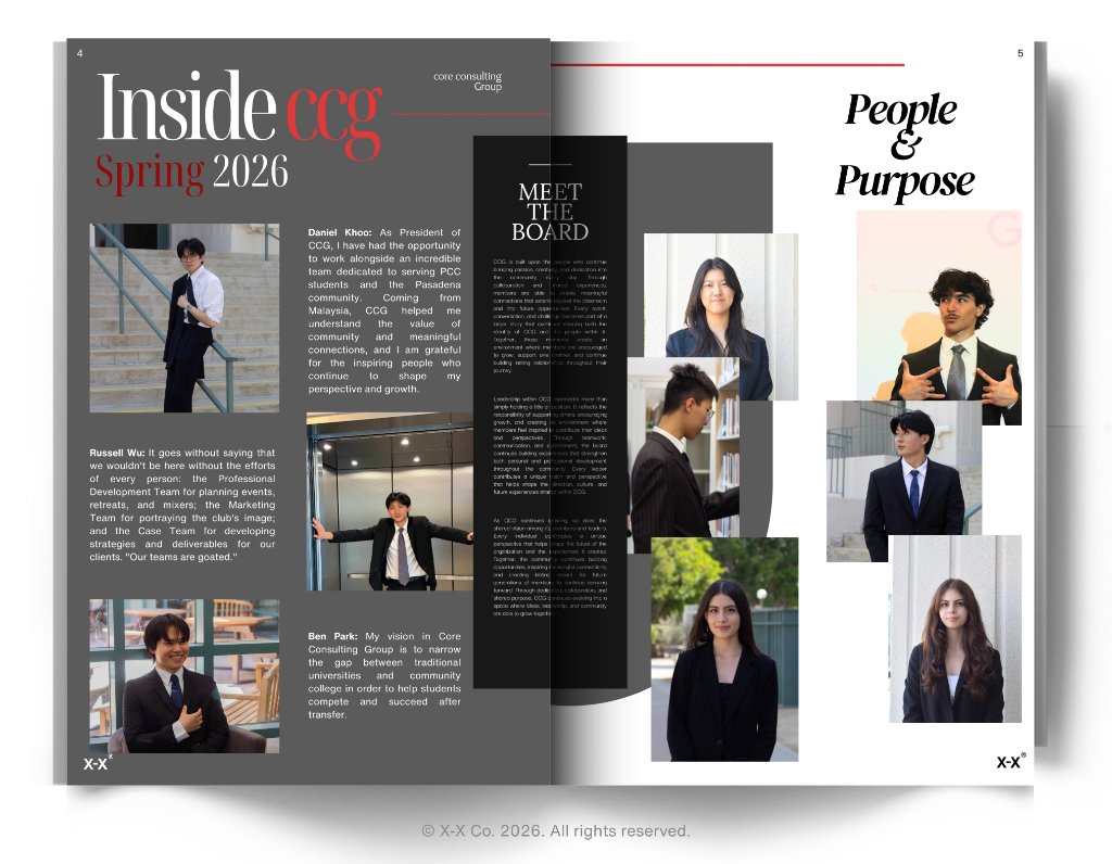 ELEVATE Magazine spread 2