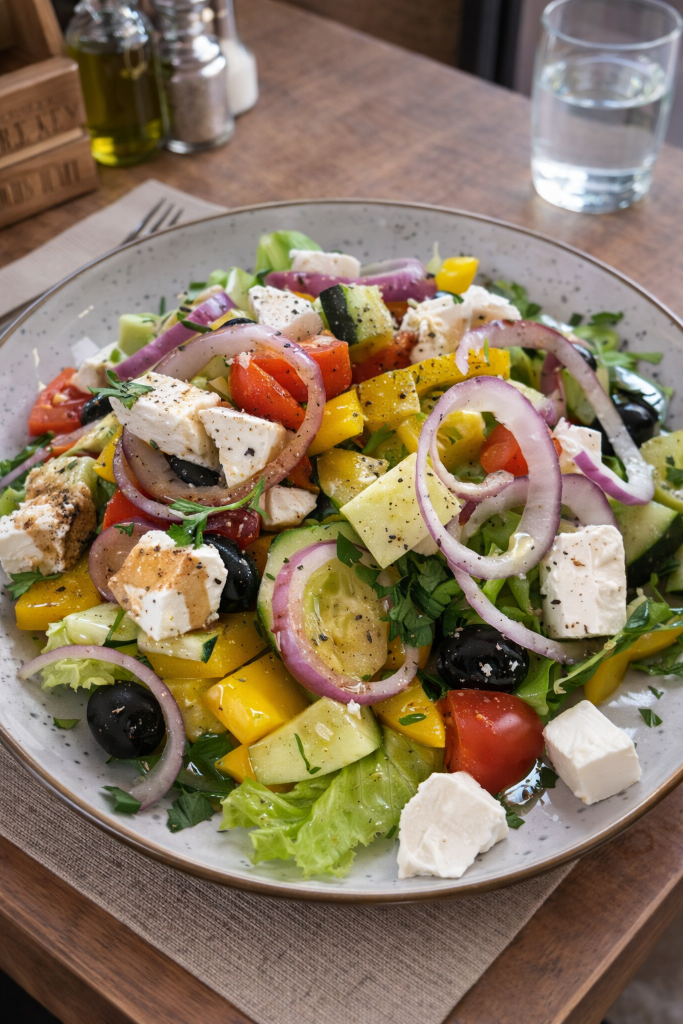 Colorful salad best restaurant Porec - Ristorante da Toni Ivan