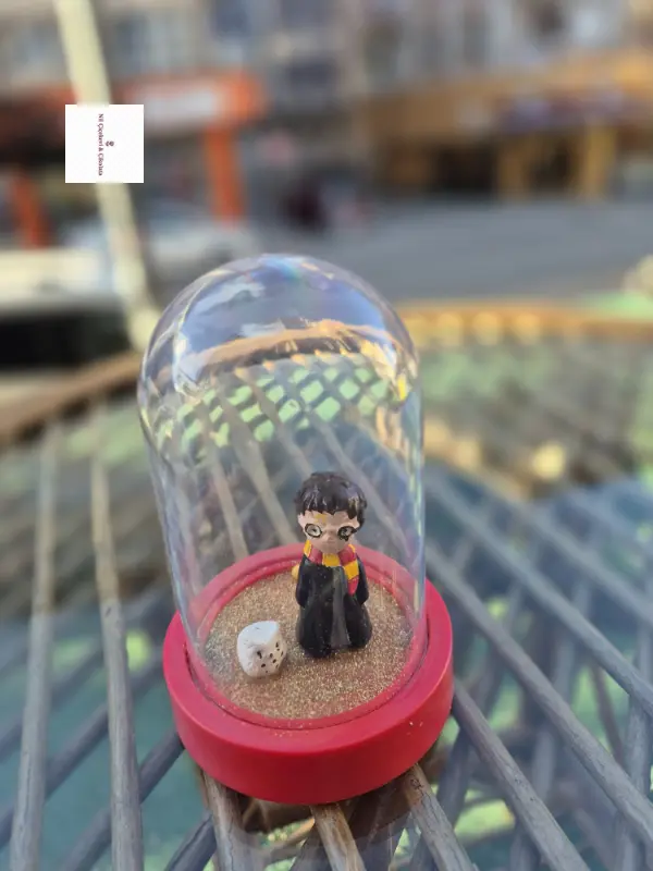 Harry Potter Temalı Dekoratif Minyatür Fanus