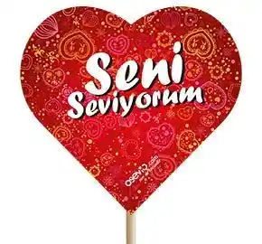 Seni Seviyorum Kalp Kart – Sivas Çiçek Ek Ürün