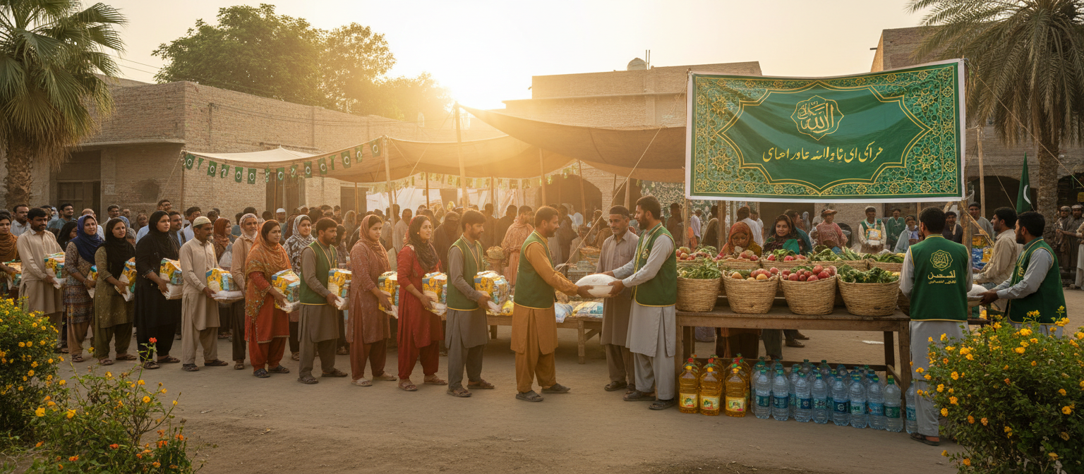 Amna Welfare Rozgar Trust - Community service