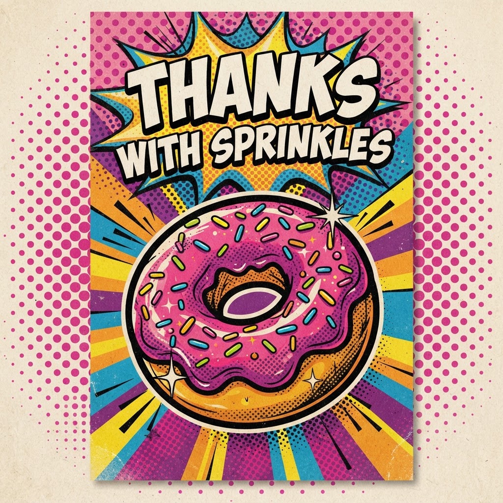 Thanks with Sprinkles