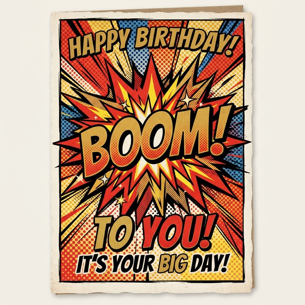 Boom! Birthday