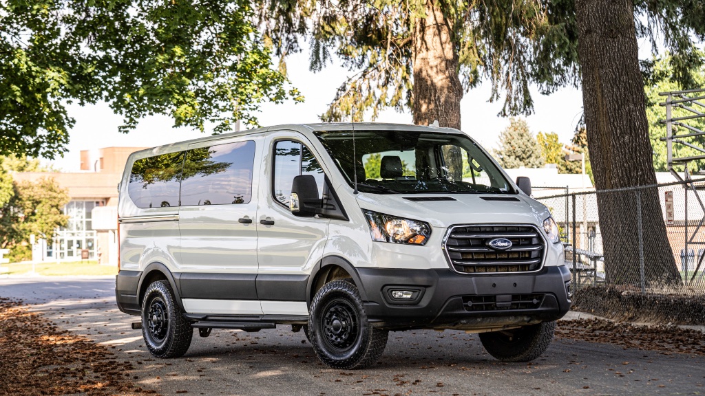 2020 Ford Transit 10 Passenger Van AWD rental in Spokane, photo 3