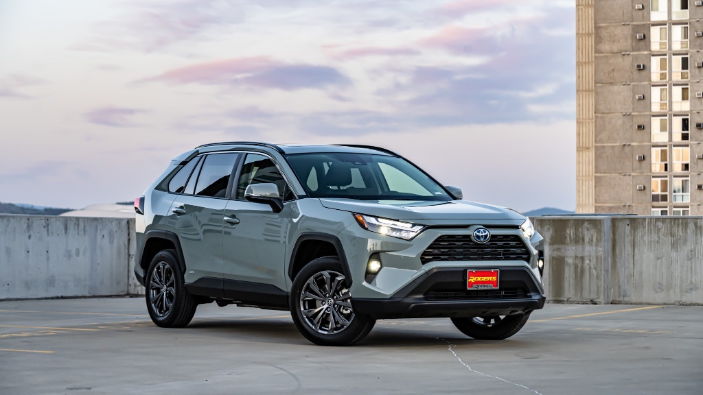 2023 Toyota RAV4 Hybrid XLE Premium AWD rental in Spokane, photo 5