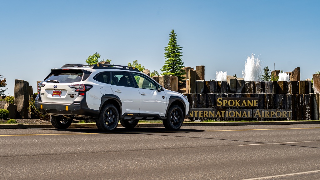 2023 Subaru Outback Wilderness Edition rental in Spokane, photo 3