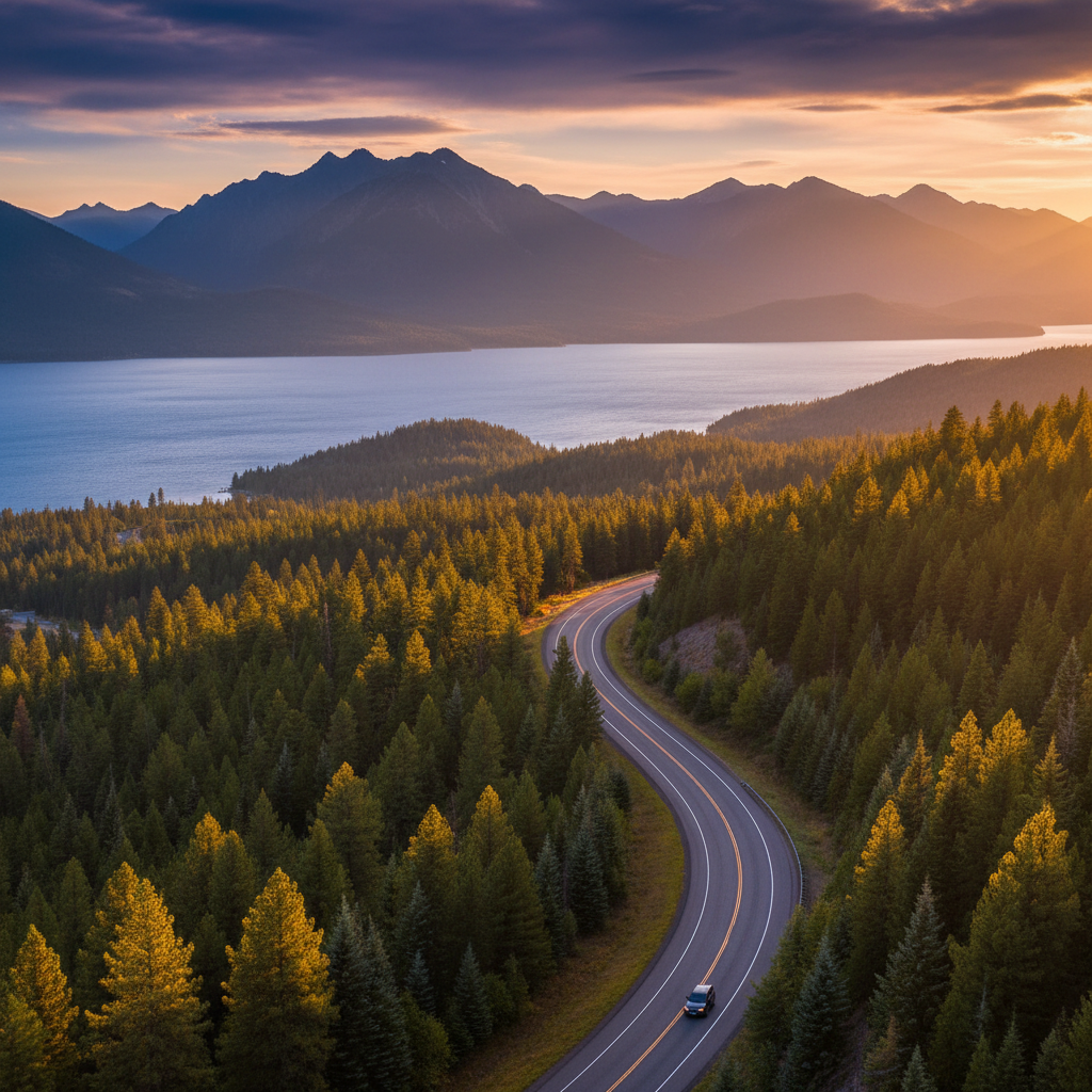 Driving From Spokane Airport to Coeur d'Alene