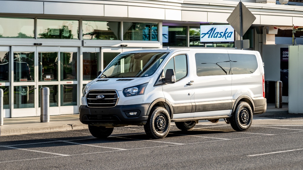 2020 Ford Transit 10 Passenger Van AWD rental in Spokane, photo 2