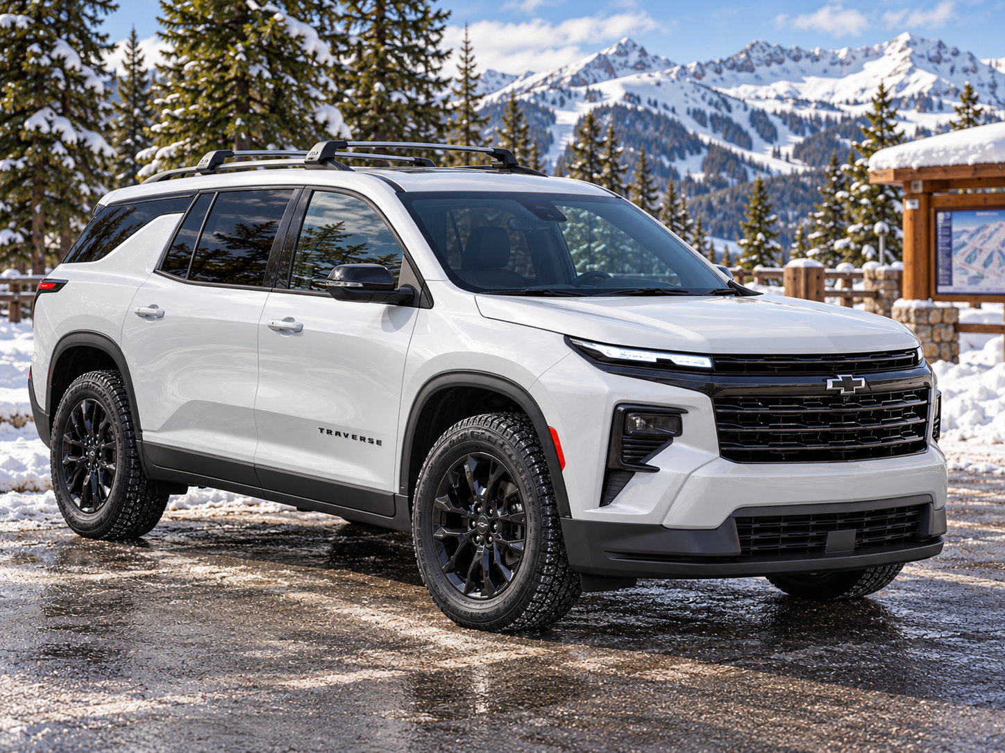 2026 Chevrolet Traverse LT AWD rental in Spokane, photo 2