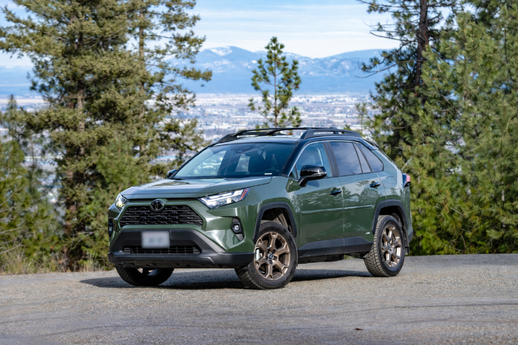 2025 Toyota RAV4 Woodland Edition Hybrid AWD rental in Spokane, photo 2