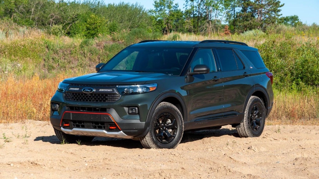 2022 Ford Explorer Timberline AWD rental in Spokane, photo 3