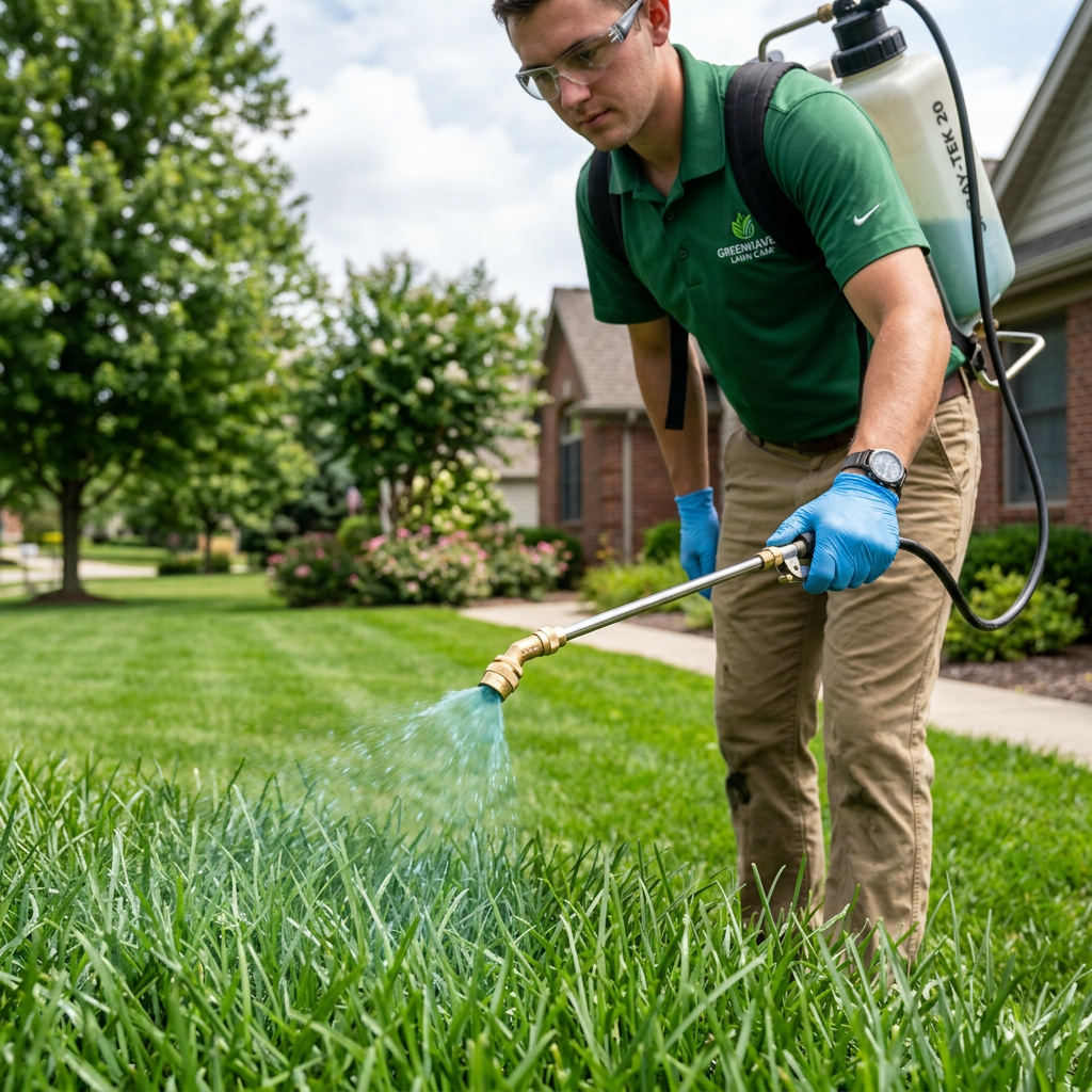 Premium Liquid Fertilizer & Weed Control — 1x Program