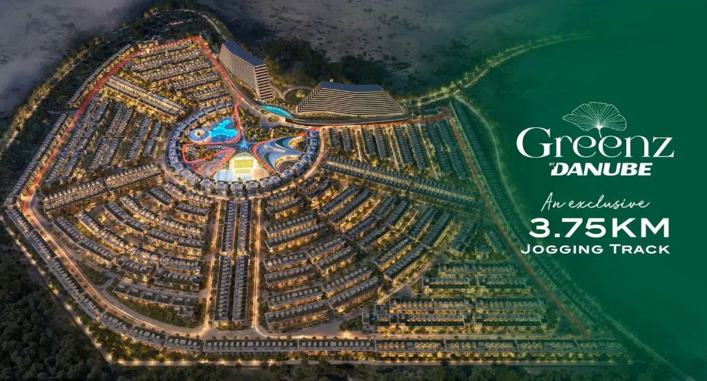 Greenz by Danube Dubai - Community design