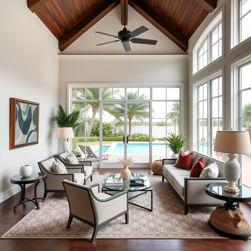 Sunlit Interior Room