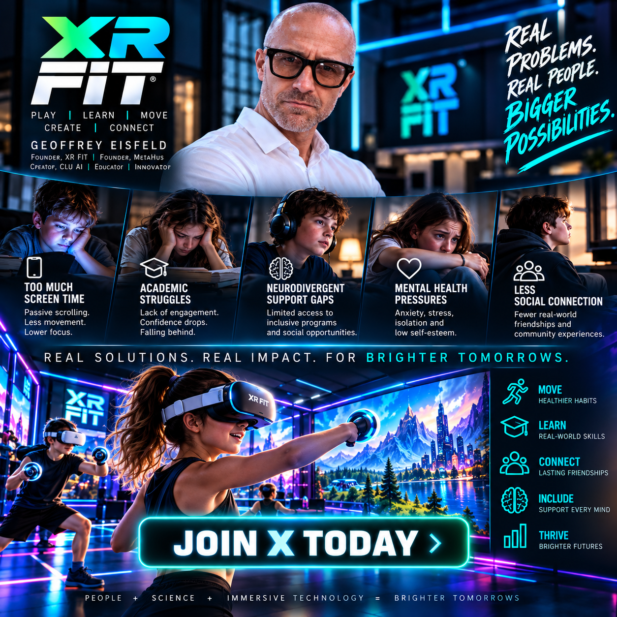 XR Fit — Real problems. Real people. Bigger possibilities.