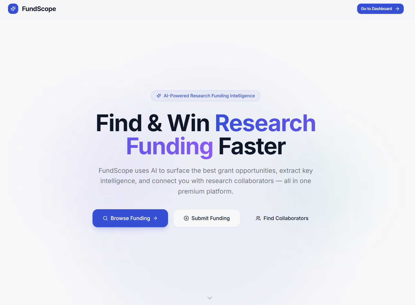 Fundscope template preview