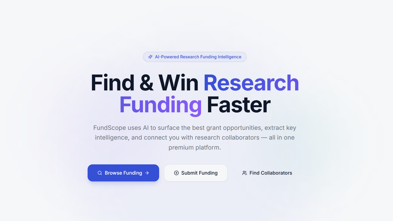 Fundscope template preview