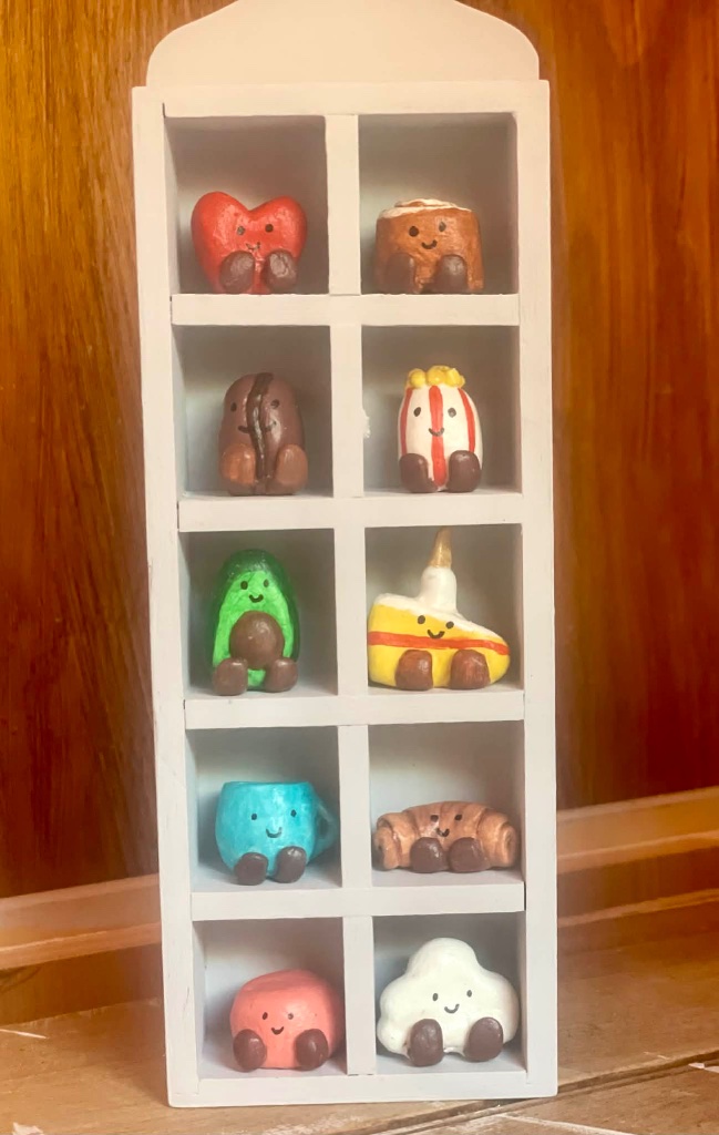 Handmade clay figures