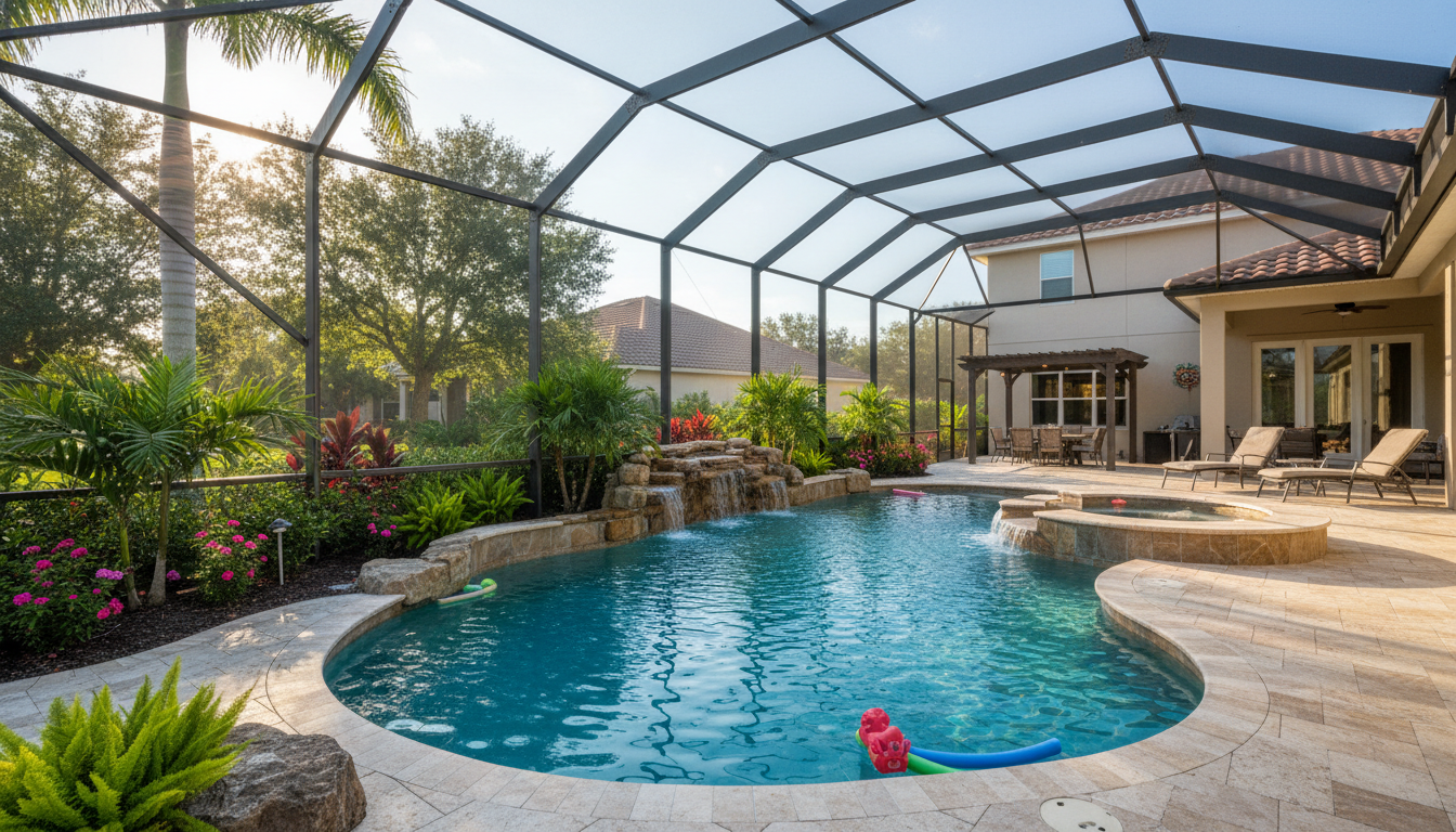 Custom pool builder Ruskin FL