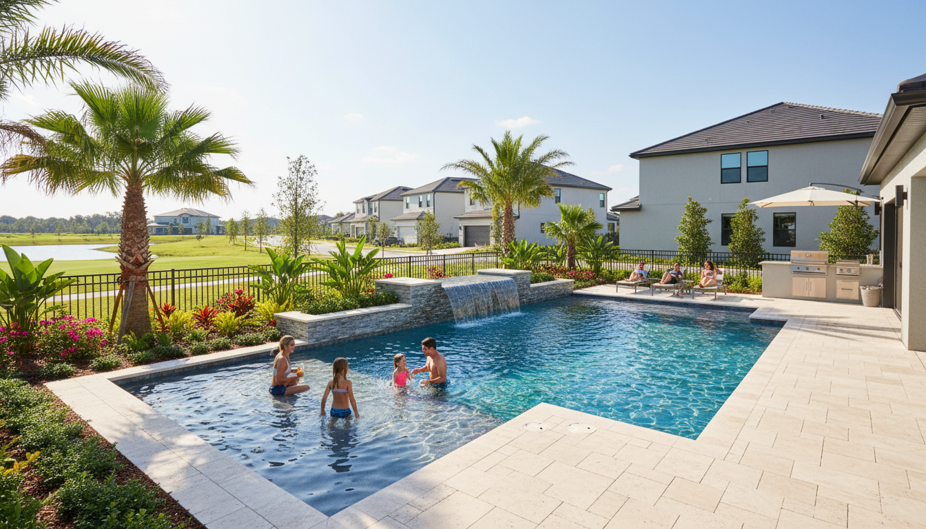 Custom pool builder Riverview FL