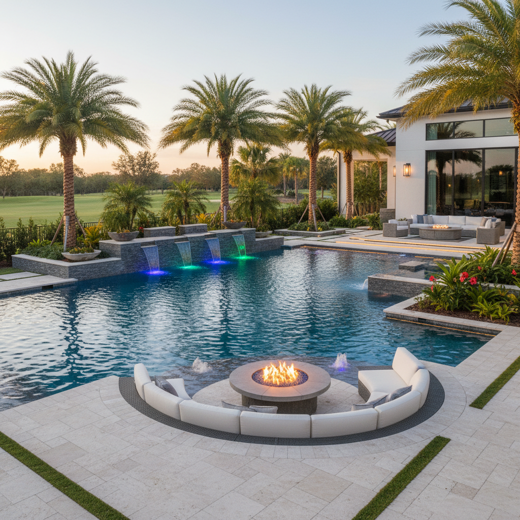 Pool Builder in Sun City Center, FL — South Shore Pools & Luxury Outdoors Apollo Beach FL