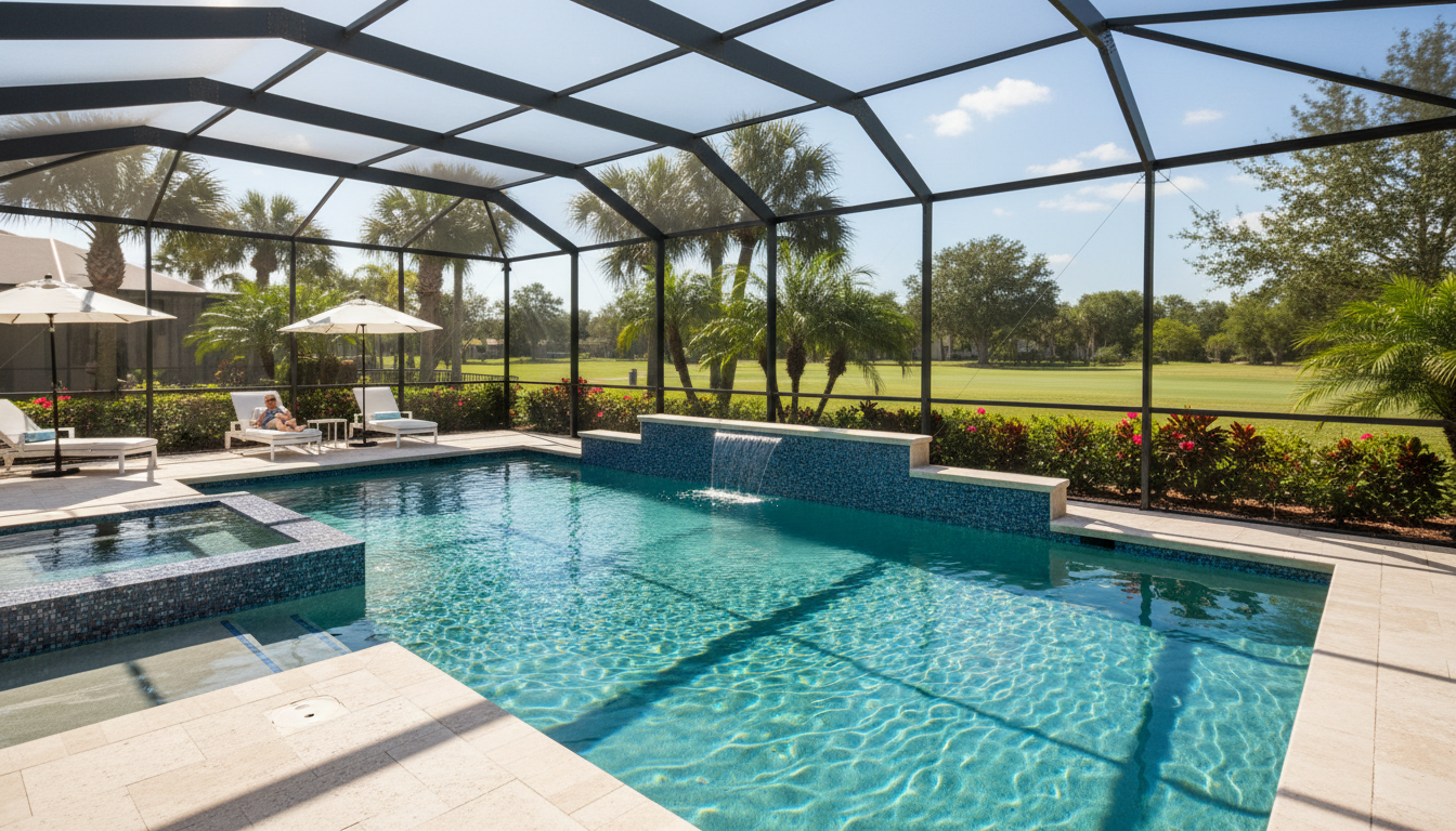 Custom pool builder Sun City Center FL