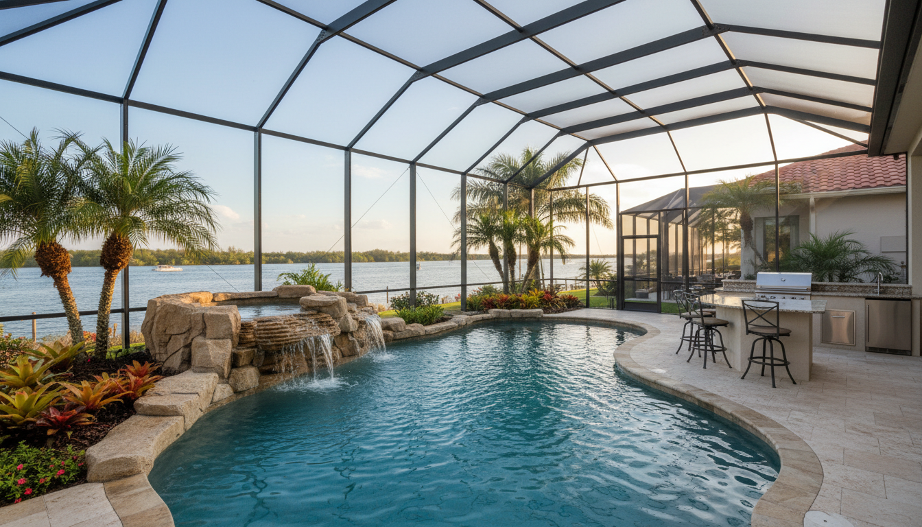 Custom pool builder Ellenton FL