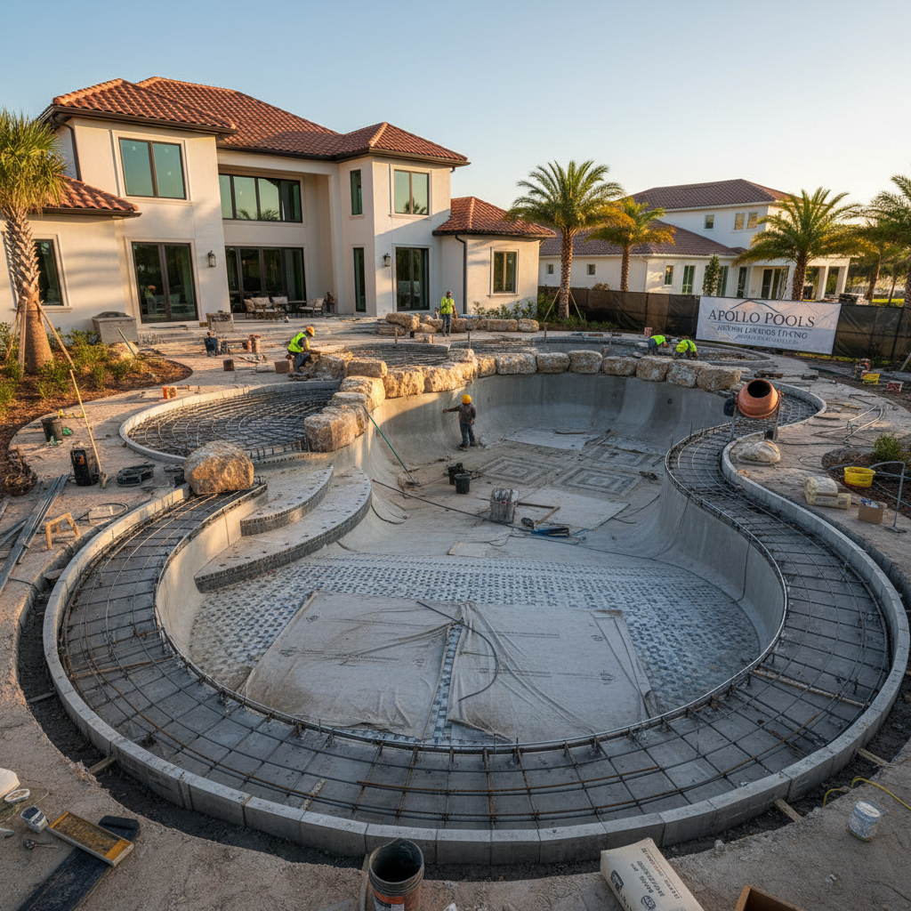 Best Pool Builder in Apollo Beach, FL — South Shore Pools & Luxury Outdoors Apollo Beach FL