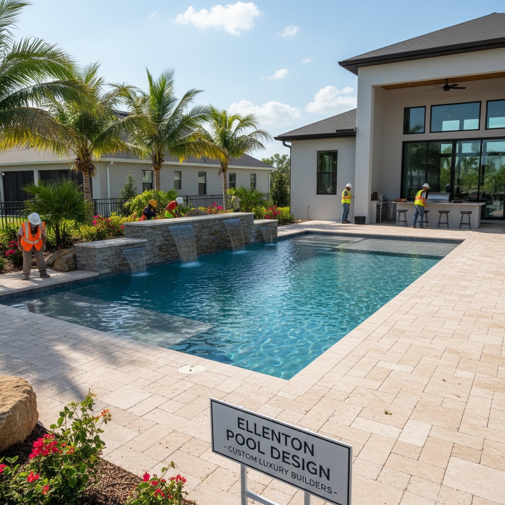 Pool Builder in Ellenton, FL — South Shore Pools & Luxury Outdoors Apollo Beach FL