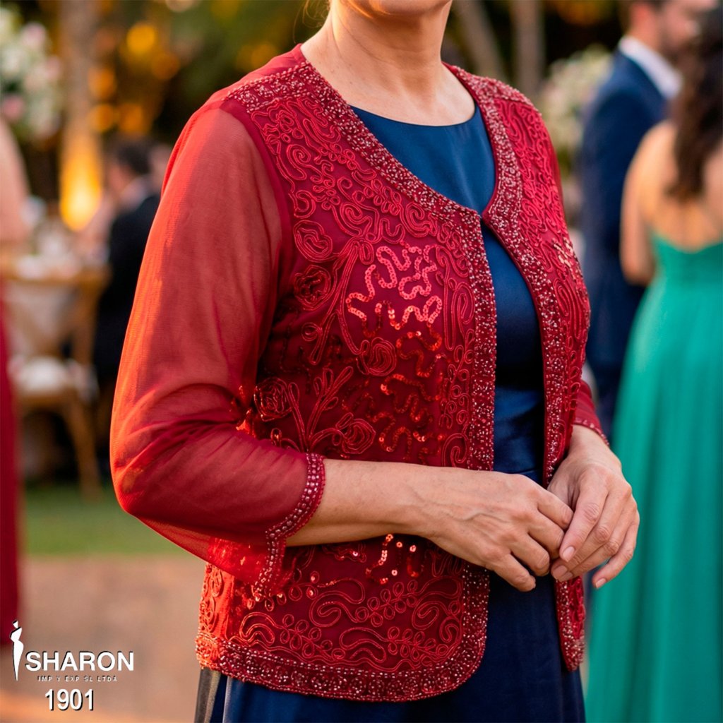 Boleros, ponchos y capas Sharon