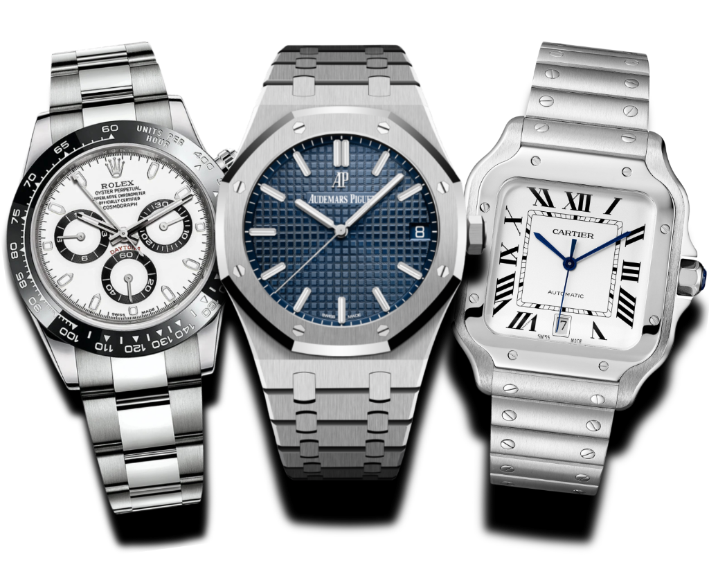Rolex, Audemars Piguet y Cartier