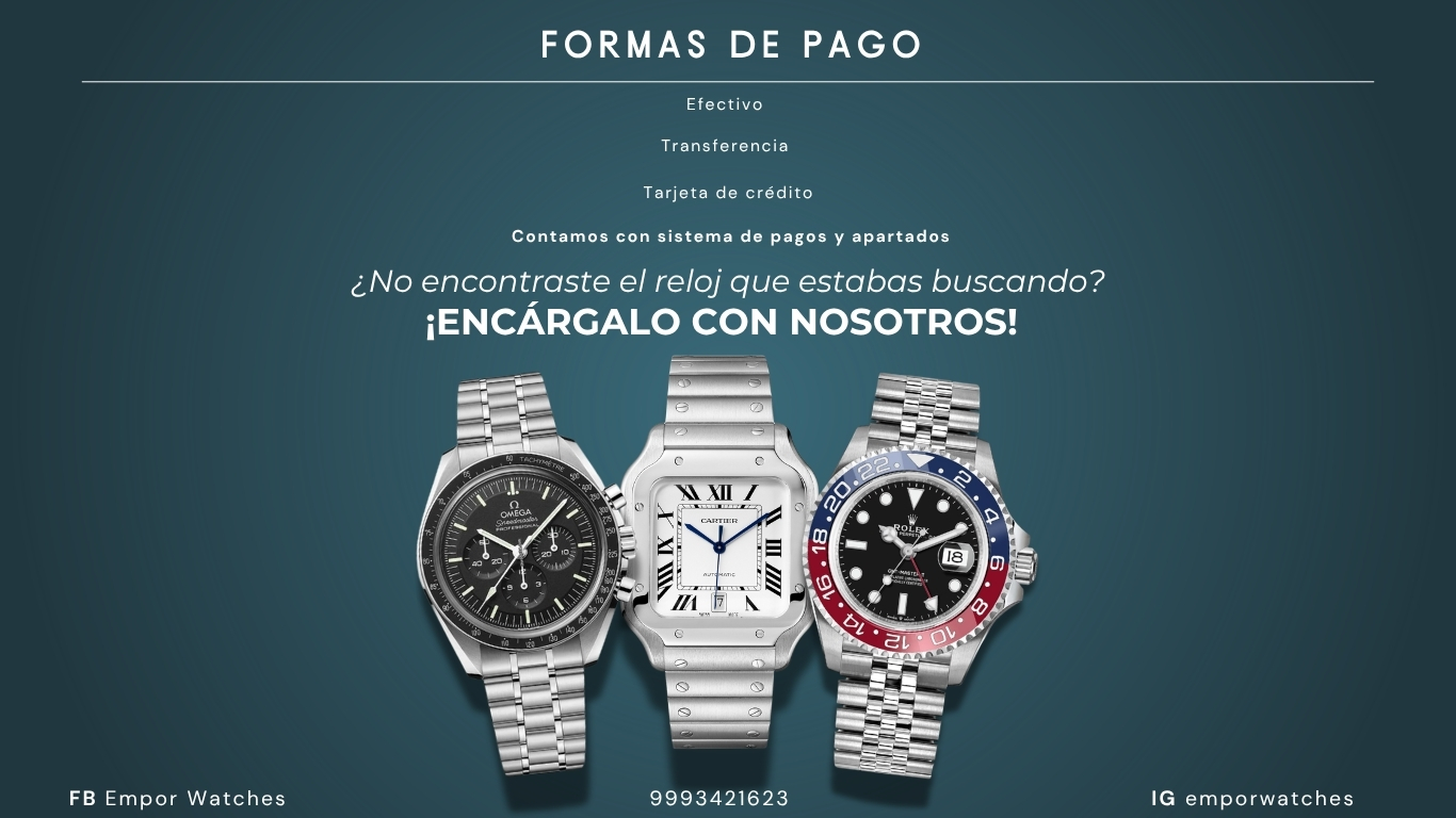 Formas de pago — Émpor Watches