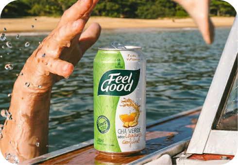 FEEL GOOD TEM CAFEÍNA?