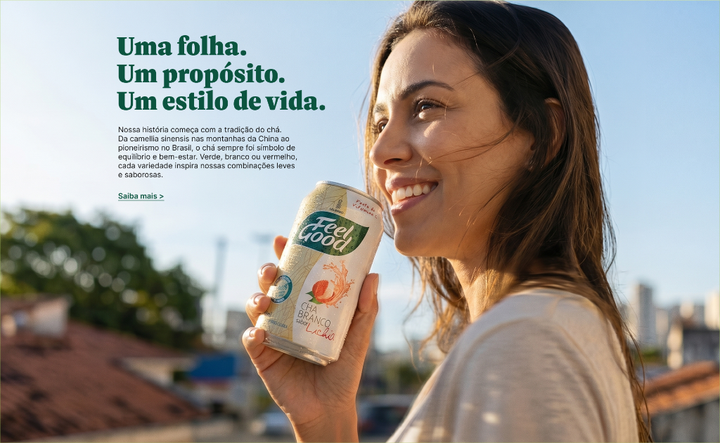Uma folha. Um propósito. Um estilo de vida.